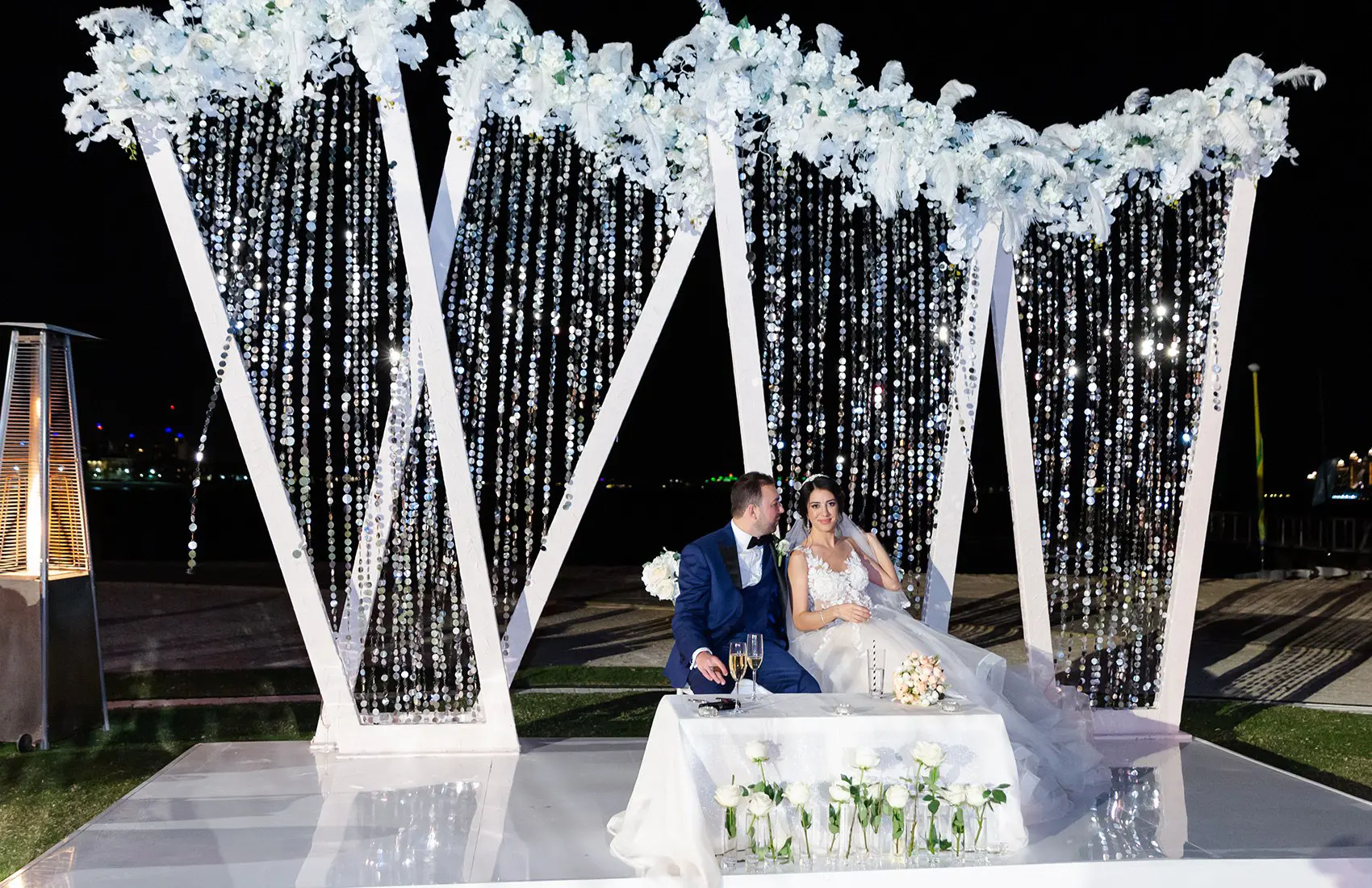 Love & You – A Sunset Wedding Photos