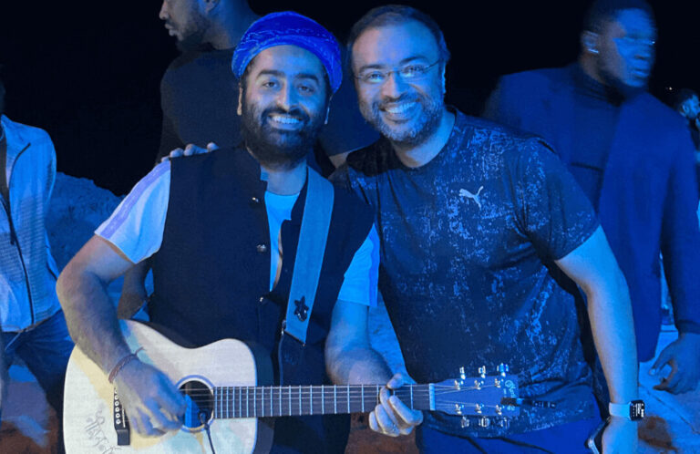 Arijit Singh, a private event in Dubai 2024