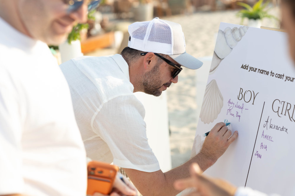 Beach Gender Reveal 2.0 Photos