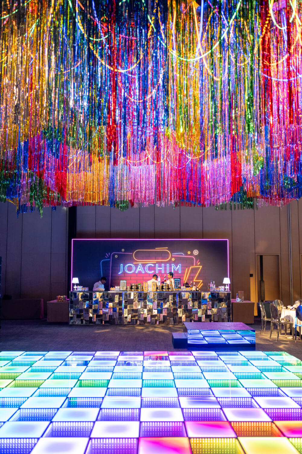 Neon Arcade | Bar Mitzvah Photos