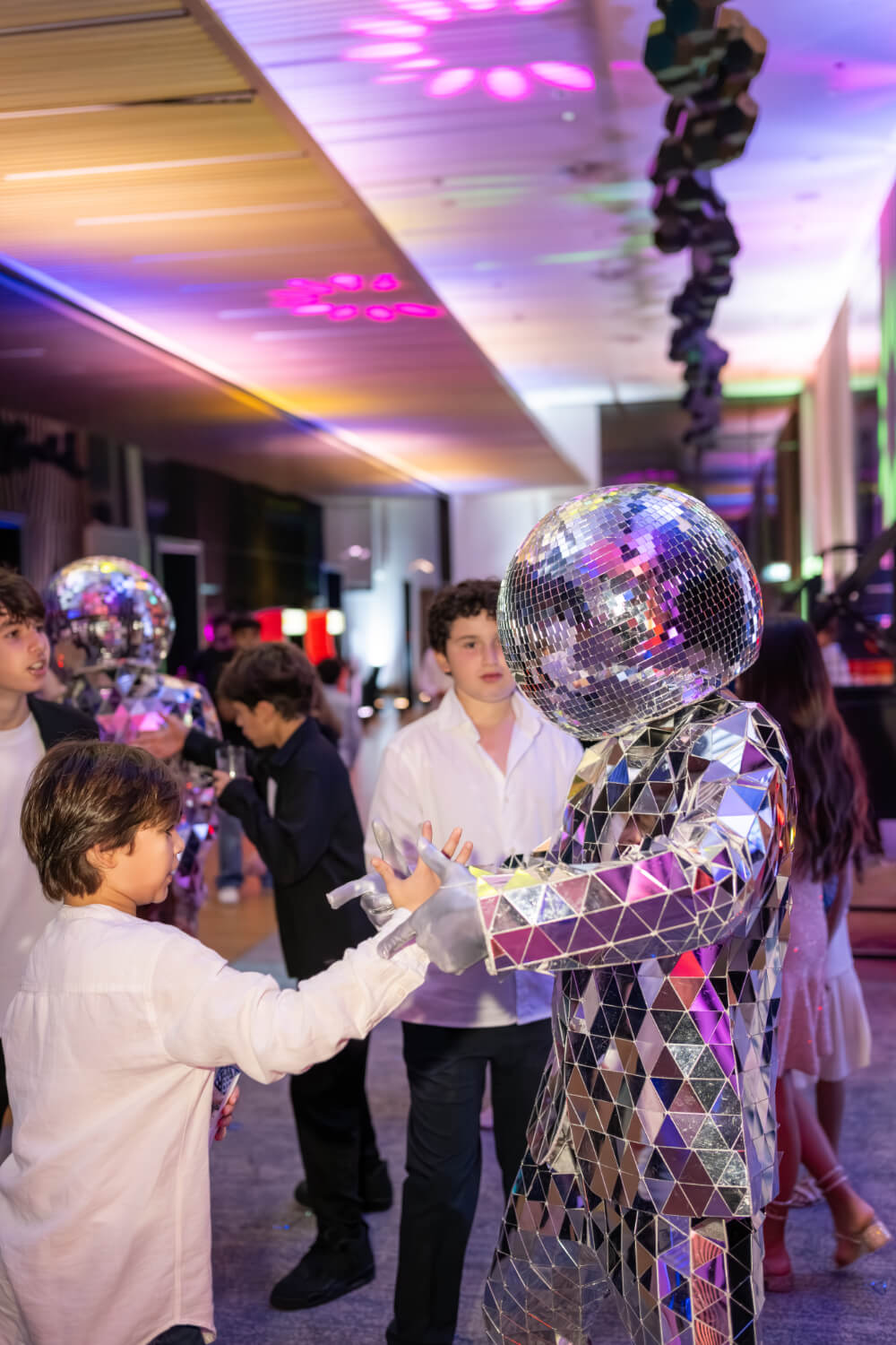Neon Arcade | Bar Mitzvah Photos